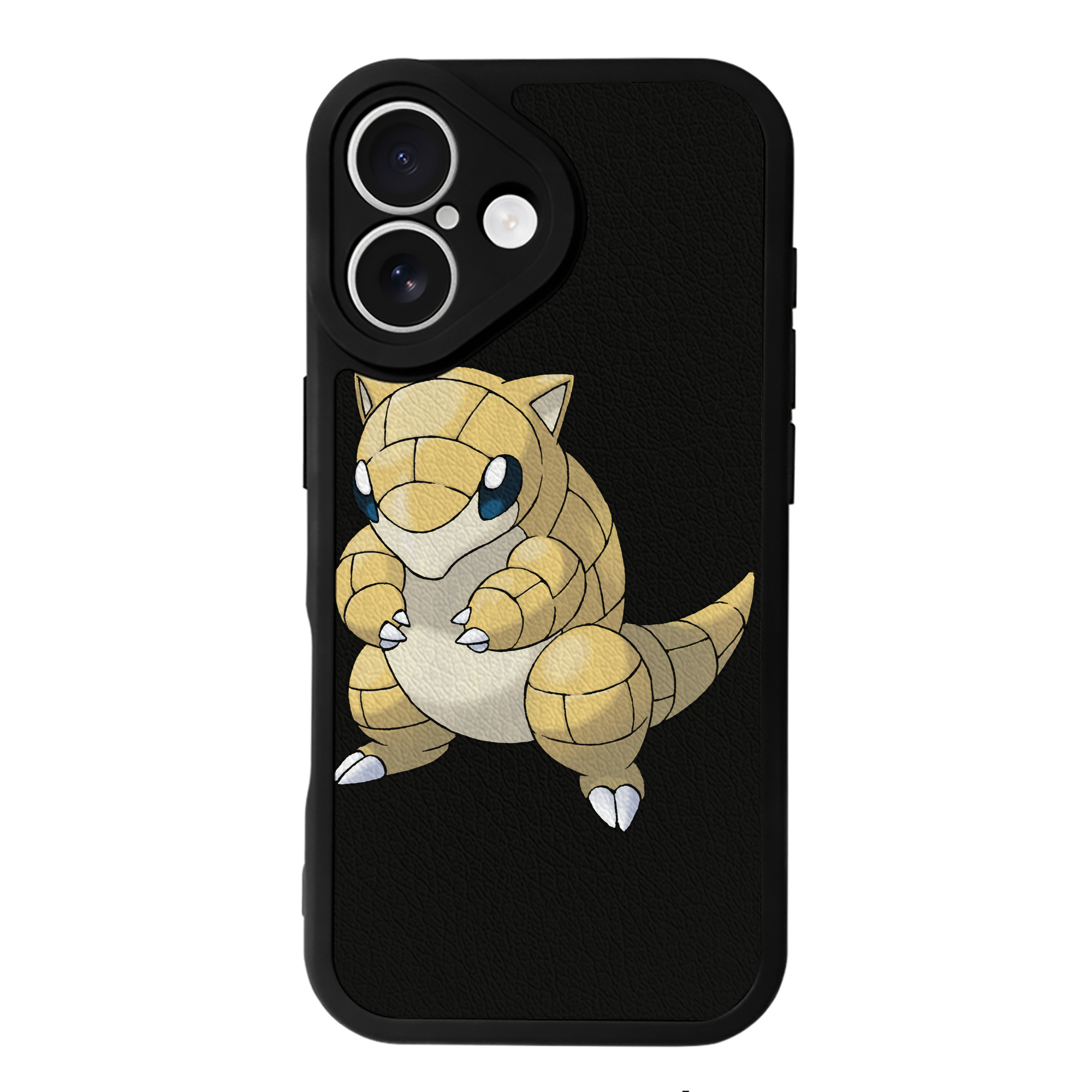 （画像用） ポケットモンスター Pokémon 【iPhone 16シリーズ対応】シリコンスマホケース（レザー調） 材質：シリコン